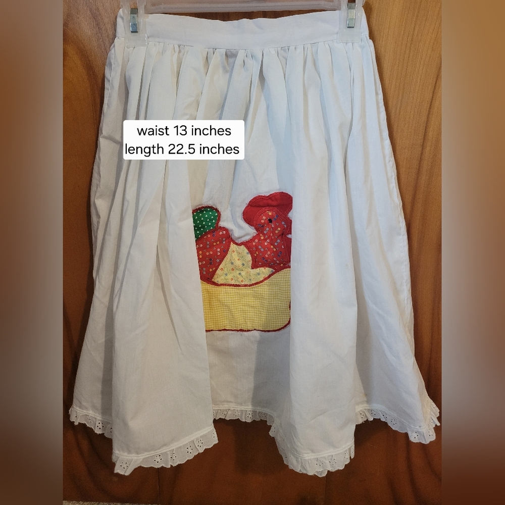 Vintage Handmade Skirt Apron
